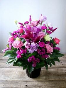 思いやりが伝わる紫の花