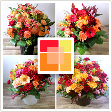 赤・オレンジ・黄色などの暖色系は比較的明るく認識されやす