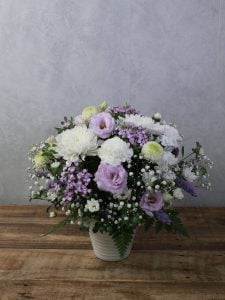 お花の画像付きのご報告があることには驚きましたが、心遣いが嬉しかったです。