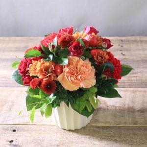 とても暖かい気持ちの伝わる素敵なお花を届けて頂きありがとうございました。