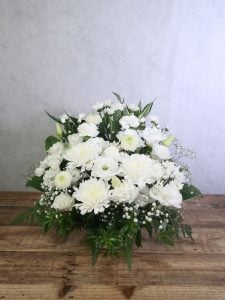 想像していたよりも華やかで、寂しくない仕上がりに満足しています。