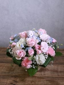 イメージ通りとても華やかできれいな花を届けて頂き、大いに喜んでもらえました。