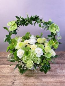 どんなお花が届けられたのか、これが一番知りたいところですが 画像でバッチリ確認できて、とてもありがたいサービスだと思います。