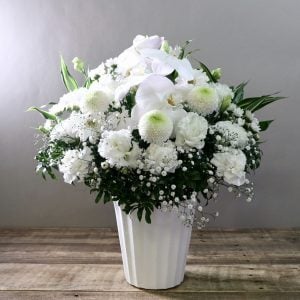 大切な方へのお花でしたので、色々迷いましたが、HANAIMOさんのお花にさせていただいてよかったです。