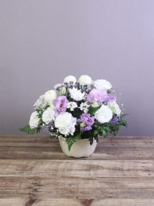 お花の写真を送って頂けることを知らなかったので、実際に届いたものが画面越しでも確認ができて良かったです。