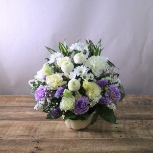 お花の仕上がりも上品だし、仕上がりの画像をメールで送ってくれるので安心です。