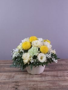 お花の要望も、イメージ通りになっており大変満足しています。