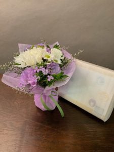 自分のメッセージを同送していただけるのは ありがたかったです。