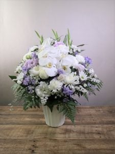 お花を見て　涙が溢れたのは、初めてです。