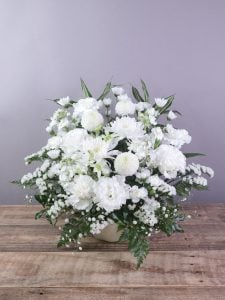 実際にお作り頂いたお花のお写真も送ってくださったので、どのようなものか注文前に確認できたのは良かったと思いました。