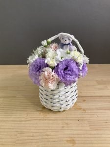 くまちゃんの飾りが、可愛かったペットの供養を更に演出してくれて、良かったです。