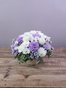 届けたいのは心からの気持ちで、きれいに丁寧に作っていただいて嬉しく思います。