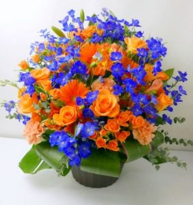 アレンジメントにして大満足です