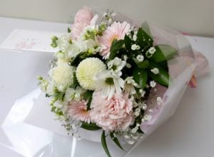 自筆のお手紙を一緒に送ることができました