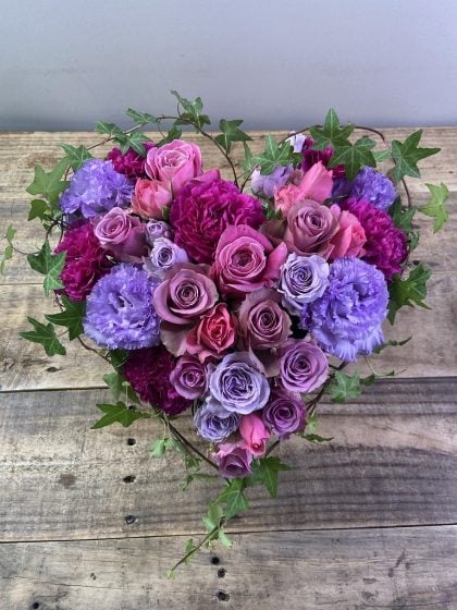 他にはないハート型に魅せられて注文いたしました。