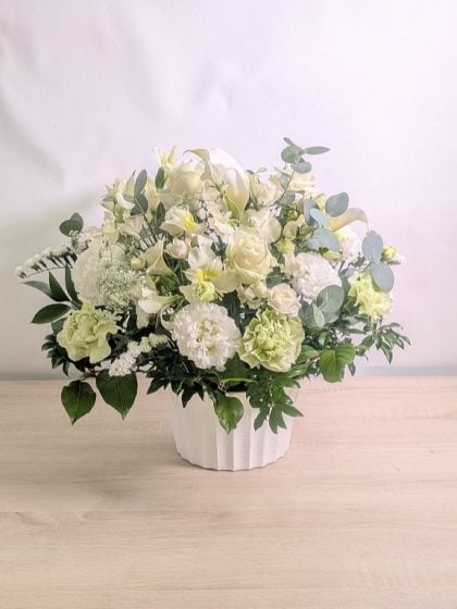 開店祝いの花 お届け実例写真