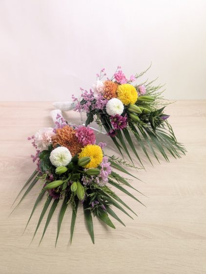 【祖母の一周忌のお花】花以想さんにお願いすれば間違いないと感じております。