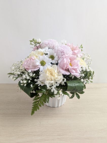 【一周忌のお花】お花のお礼メールを頂きました。