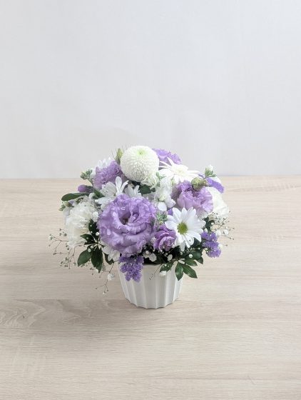 【お供えのお花】画像もお送りいただき、確認できるサービスは有難いです。